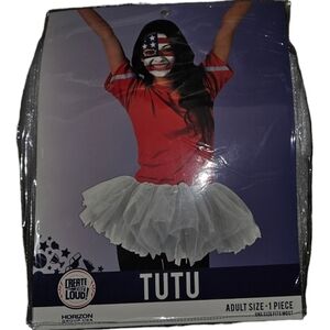 NWT Create Out Loud Adult White Tutu